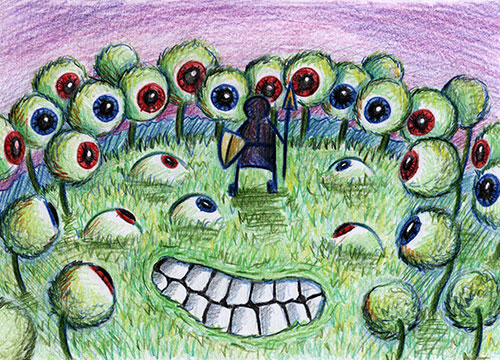 Рисунок Глазастая Поляна