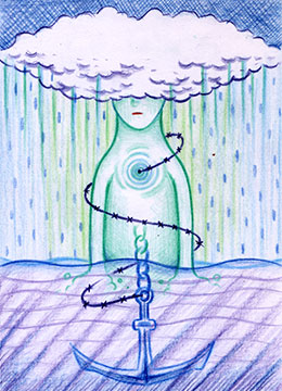 Рисунок Меланхолия