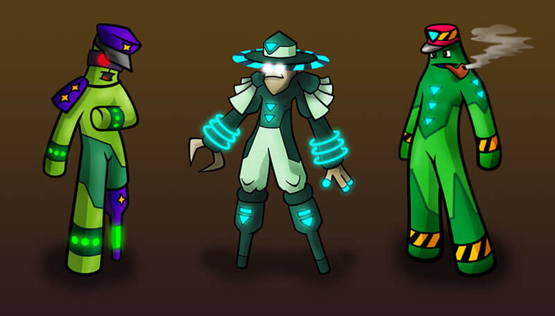 Капитаны из Danger! Energy